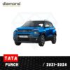 Tata Punch 7D Diamond Premium Leather Car Mats (24MM)