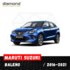 Maruti Suzuki Baleno 7D Diamond Premium Leather Car Mats (24MM)