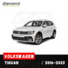 Volkswagen Tiguan 7D Diamond Premium Leather Car Mats (24MM)