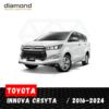 Toyota Innova Crysta 7D Diamond Premium Leather Car Mats (24MM)